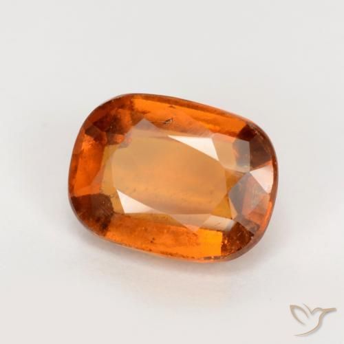 Granato hessonite Arancio medio-scuro naturale da 2.04 ct, Cuscino, VS-SI