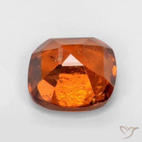 Granato hessonite Arancia Fuoco naturale da 1.79 ct, Cuscino, SI