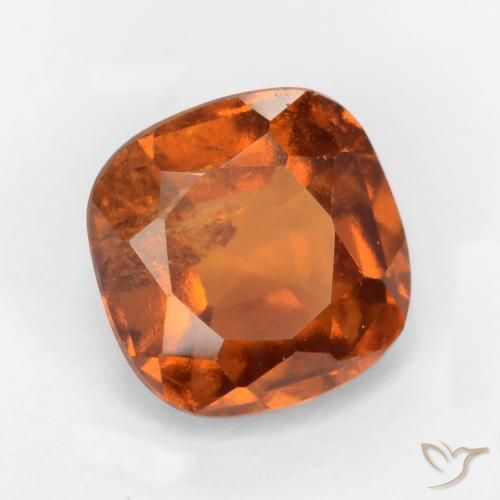 Granato hessonite Arancio medio-scuro naturale da 1.86 ct, Cuscino, SI
