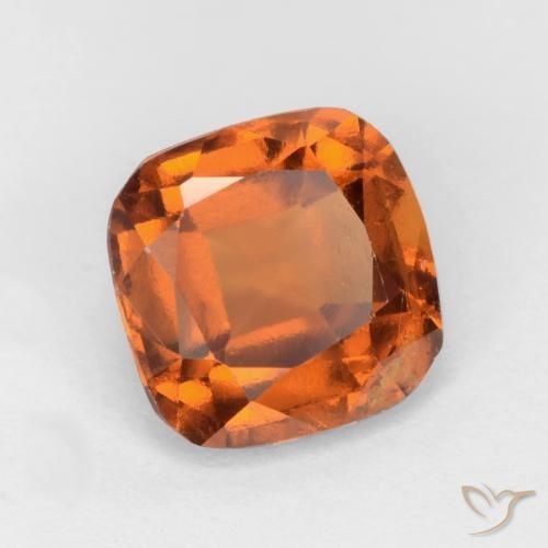 Granato hessonite Arancio medio-scuro naturale da 1.71 ct, Cuscino, VS-SI