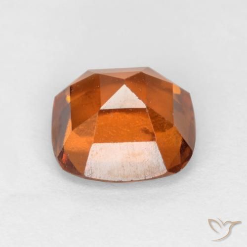 Granato hessonite Arancio medio-scuro naturale da 1.71 ct, Cuscino, VS-SI
