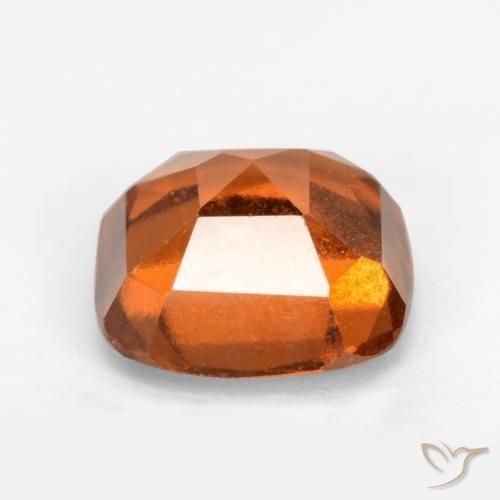 Granato hessonite Arancio Medio naturale da 1.69 ct, Cuscino, VS