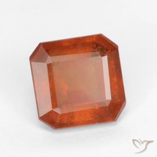 Granato hessonite Arancio Medio naturale da 2.05 ct, Ottagonale / Taglio smeraldo, SI