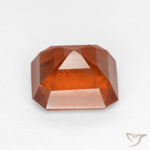Granato hessonite Arancio Medio naturale da 2.05 ct, Ottagonale / Taglio smeraldo, SI