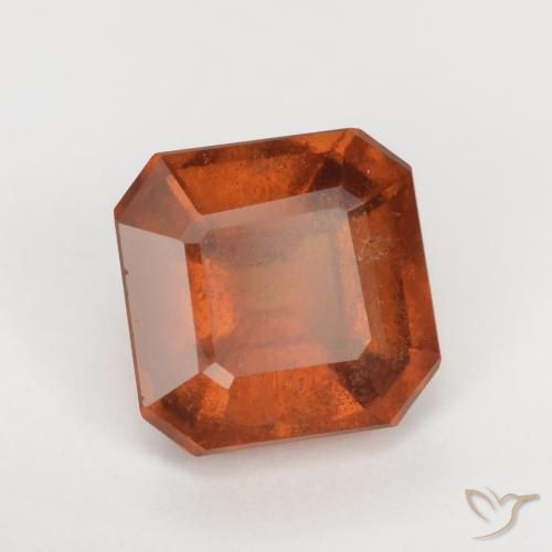 Granato hessonite Arancione Ambra naturale da 2.16 ct, Ottagonale / Taglio smeraldo, SI