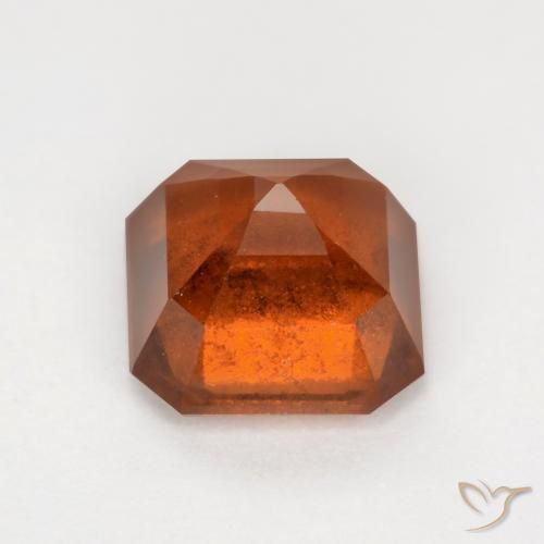 Granato hessonite Arancione Ambra naturale da 2.16 ct, Ottagonale / Taglio smeraldo, SI