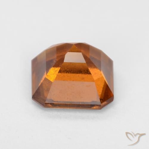 Granato hessonite Arancio Medio naturale da 1.91 ct, Ottagonale / Taglio smeraldo, VS-SI