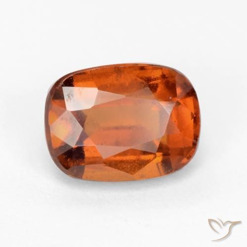 Granato hessonite Arancio medio-scuro naturale da 2.36 ct, Cuscino, VS-SI