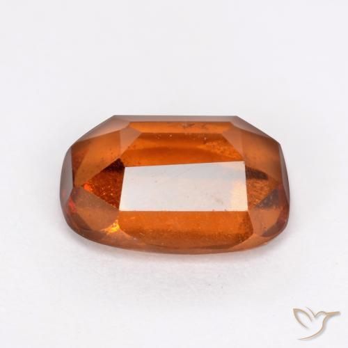Granato hessonite Arancione Ambra naturale da 1.67 ct, Cuscino, VS-SI