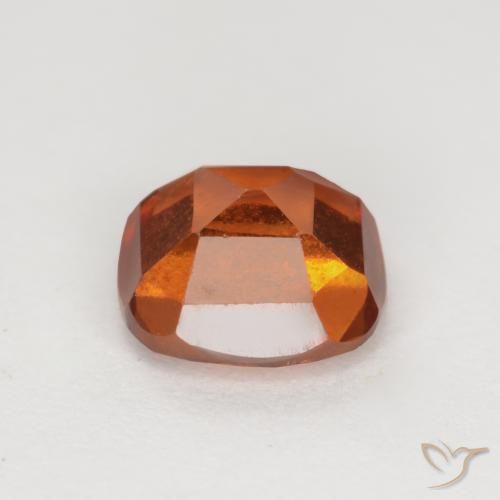 Granato hessonite Arancione Ambra naturale da 1.72 ct, Cuscino, VS-SI