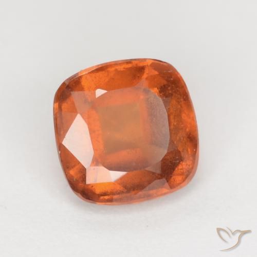 Granato hessonite Arancio Medio naturale da 1.95 ct, Cuscino, VS-SI