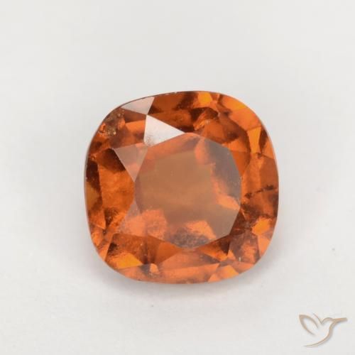 Granato hessonite Arancio medio-scuro naturale da 1.88 ct, Cuscino, VS-SI