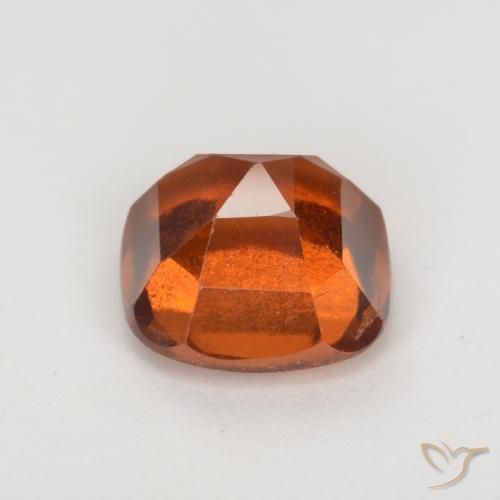 Granato hessonite Arancione scuro naturale da 1.97 ct, Cuscino, VS-SI