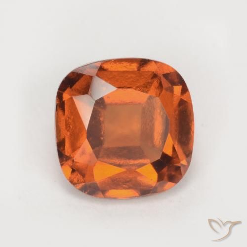 1.78ct Naturale Arancio Medio Granato hessonite, Cuscino, VS