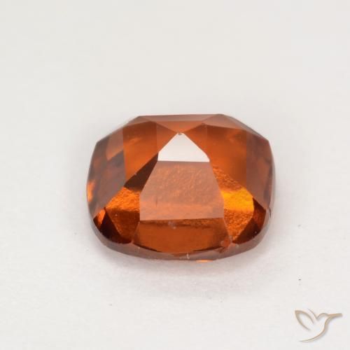Granato hessonite Arancio Medio naturale da 1.78 ct, Cuscino, VS