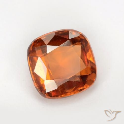 Granato hessonite Arancio medio-scuro naturale da 1.82 ct, Cuscino, VS