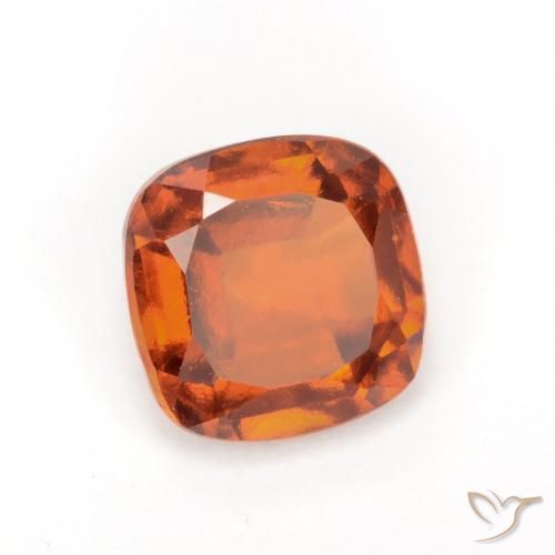 Granato hessonite Arancione scuro naturale da 1.94 ct, Cuscino, VS