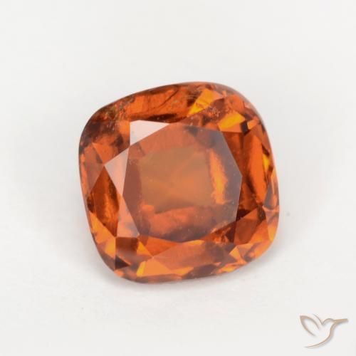 Granato hessonite Arancione scuro naturale da 1.95 ct, Cuscino, SI