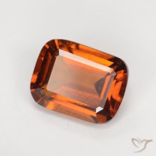 Granato hessonite Arancio Medio naturale da 2.09 ct, Cuscino, VS