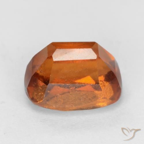 Granato hessonite Arancione scuro naturale da 2.46 ct, Cuscino, VS-SI