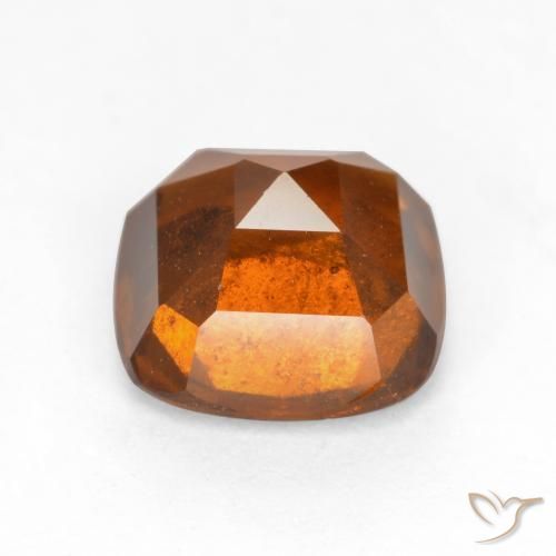 Granato hessonite Arancio medio-scuro naturale da 2.05 ct, Cuscino, VS-SI