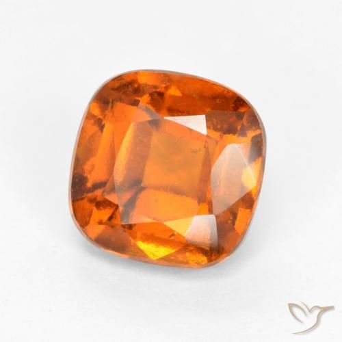 Granato hessonite Arancio Medio naturale da 2.10 ct, Cuscino, VS
