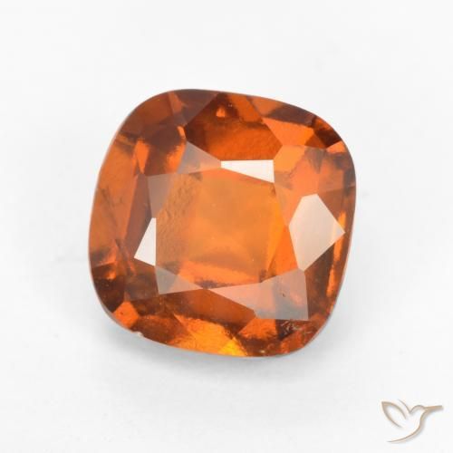 Granato hessonite Arancio medio-scuro naturale da 2.24 ct, Cuscino, VS