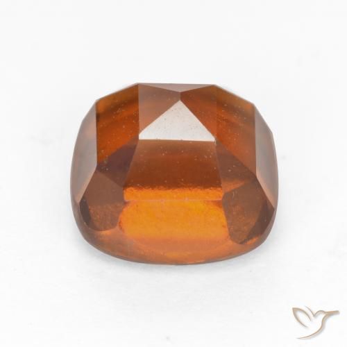 Granato hessonite Arancione scuro naturale da 2.50 ct, Cuscino, VS