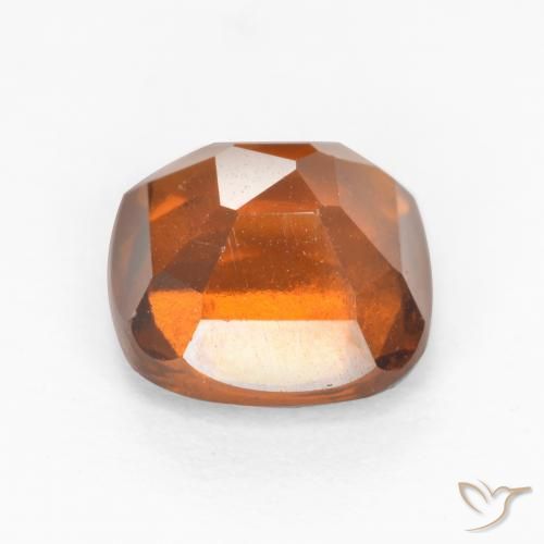 Granato hessonite Arancione rossastra naturale da 2.07 ct, Cuscino, VS-SI