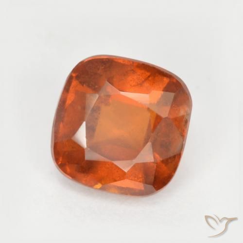 Granato hessonite Arancione scuro naturale da 2.07 ct, Cuscino, SI