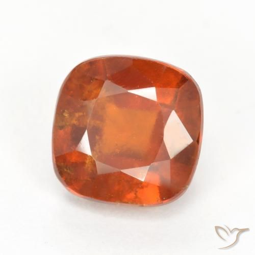 Granato hessonite Arancio Medio naturale da 2.48 ct, Cuscino, SI