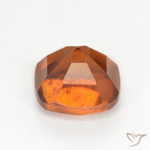 Granato hessonite Arancione scuro naturale da 2.22 ct, Cuscino, VS-SI