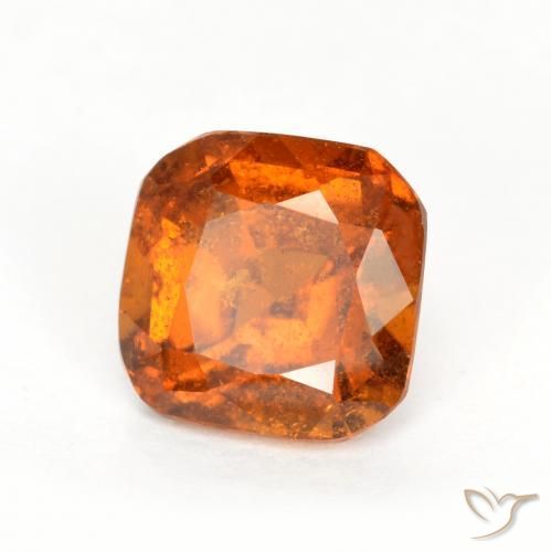 Granato hessonite Arancio Medio naturale da 1.33 ct, Ottagonale / Taglio smeraldo, SI