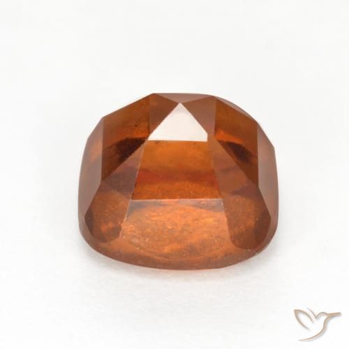 Granato hessonite Arancione Ambra naturale da 2.51 ct, Cuscino, VS-SI