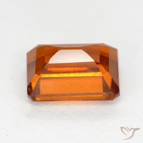 Granato hessonite Arancio Medio naturale da 2.16 ct, Ottagonale / Taglio smeraldo, VS