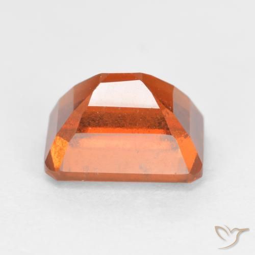 Granato hessonite Arancio Medio naturale da 2.37 ct, Ottagonale / Taglio smeraldo, SI