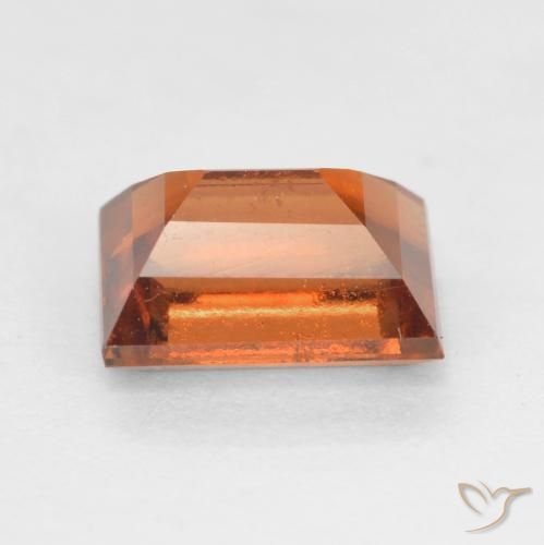 Granato hessonite Arancione scuro naturale da 1.50 ct, Taglio a baguette, VS