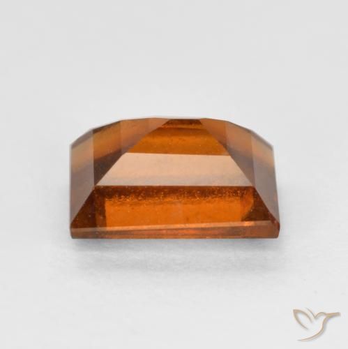 Granato hessonite Arancio medio-scuro naturale da 1.28 ct, Taglio a baguette, VS