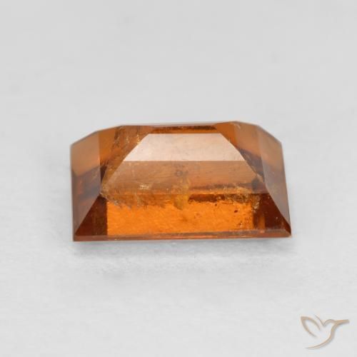 Granato hessonite Arancia Fuoco naturale da 1.49 ct, Taglio a baguette, SI