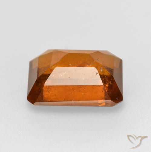 Granato hessonite Arancione Ambra naturale da 2.08 ct, Ottagonale / Taglio smeraldo, SI