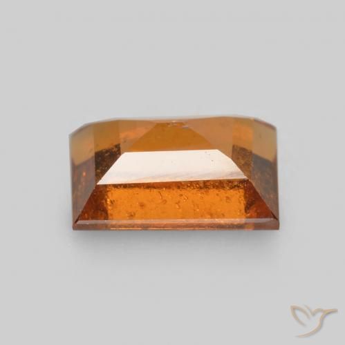 Granato hessonite Arancio medio-scuro naturale da 1.26 ct, Taglio a baguette, SI