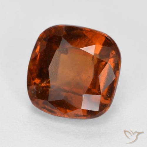 Granato hessonite Arancione rossastra naturale da 2.00 ct, Cuscino, VS-SI