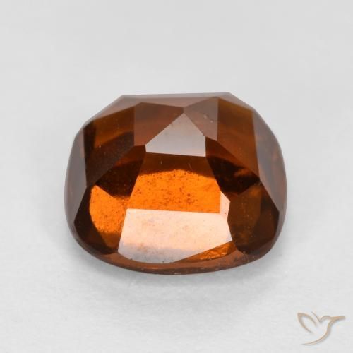 Granato hessonite Arancione rossastra naturale da 2.00 ct, Cuscino, VS-SI