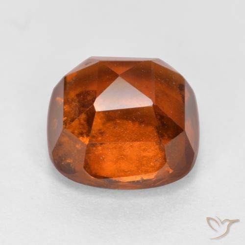 Granato hessonite Arancione Ambra naturale da 2.33 ct, Cuscino, SI