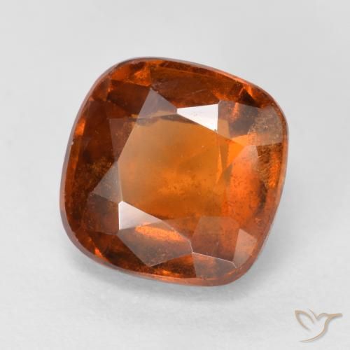 Granato hessonite Arancione Ambra naturale da 2.05 ct, Cuscino, SI