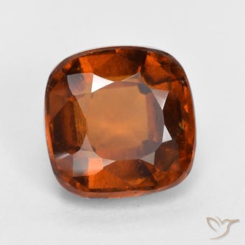 Granato hessonite Arancione Ambra naturale da 2.08 ct, Cuscino, VS