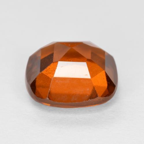 Granato essonite naturale arancione da 1,98 ct, taglio a cuscino, VS