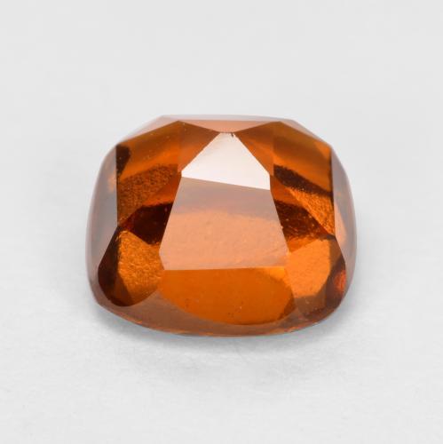 Granato essonite naturale arancione da 2,18 ct, taglio a cuscino, VVS-VS