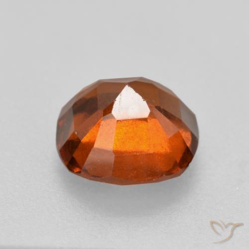 Granato hessonite Arancione rossastra naturale da 1.87 ct, Cuscino, VS-SI