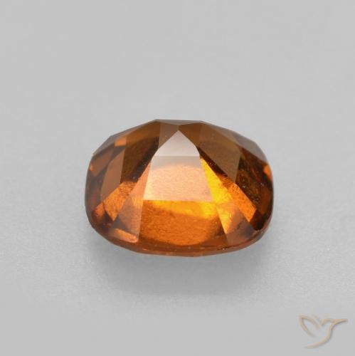 Granato hessonite Arancio Medio naturale da 1.57 ct, Cuscino, VS-SI